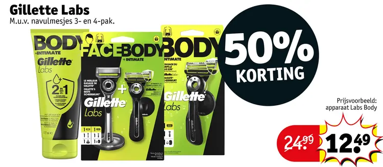 Aanbieding: Gillette Labs