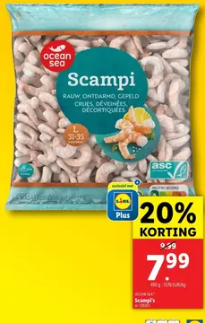 Aanbieding: Scampi