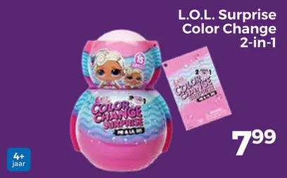 Aanbieding: Color Change 2-in-1