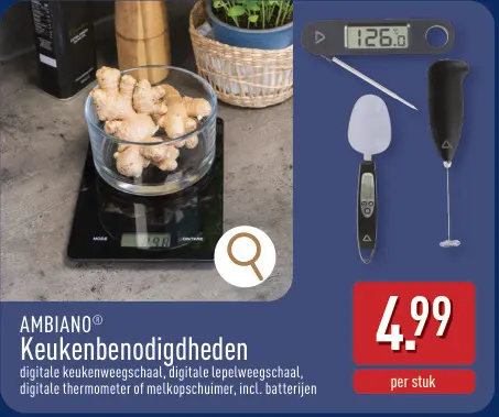 Promotie: AMBIANO® Keukenbenodigdheden