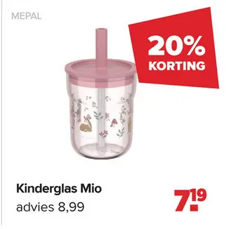 Aanbieding: Kinderglas Mio