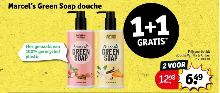 Aanbieding: Marcel's Green Soap douche 
