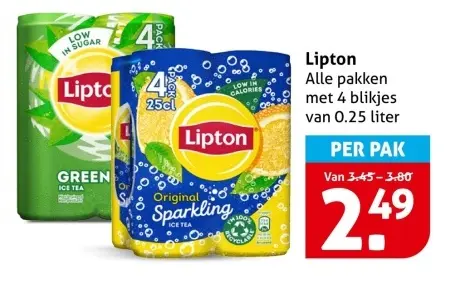 Aanbieding: Lipton Ice Tea