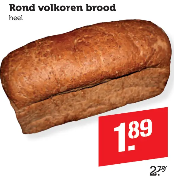 Aanbieding: Hendrickx de Bakker Rond volkoren brood