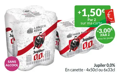 Offre: Jupiler 0,0%