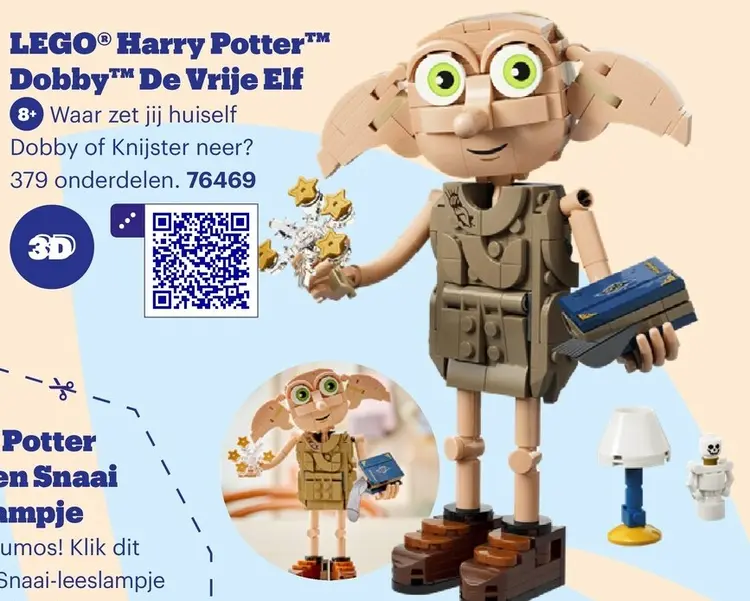 Aanbieding: Harry Potter Dobby De Vrije Elf