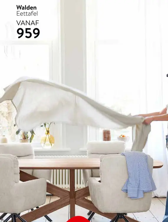 Aanbieding: Walden Eettafel