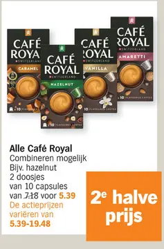 Aanbieding: Alle Café Royal