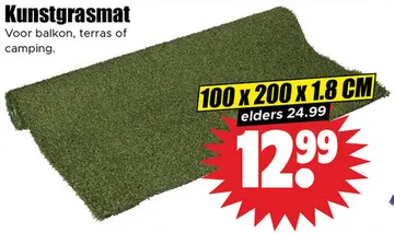 Aanbieding: Kunstgrasmat