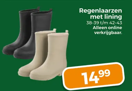 Aanbieding: Regenlaarzen