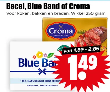 Aanbieding: Becel, Blue Band of Croma