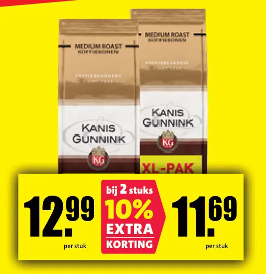 Aanbieding: Koffiebonen