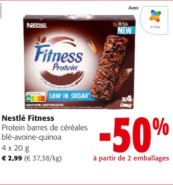 Offre: Nestlé Fitness Protein barres de céréales