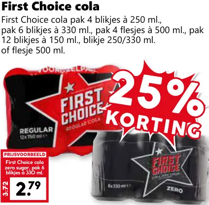 Aanbieding: Cola