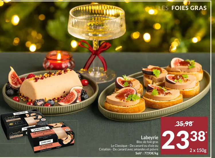 Offre: Bloc de foie gras