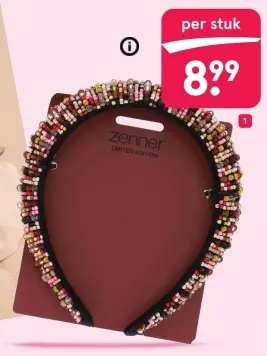 Aanbieding: Diadeem met steentjes