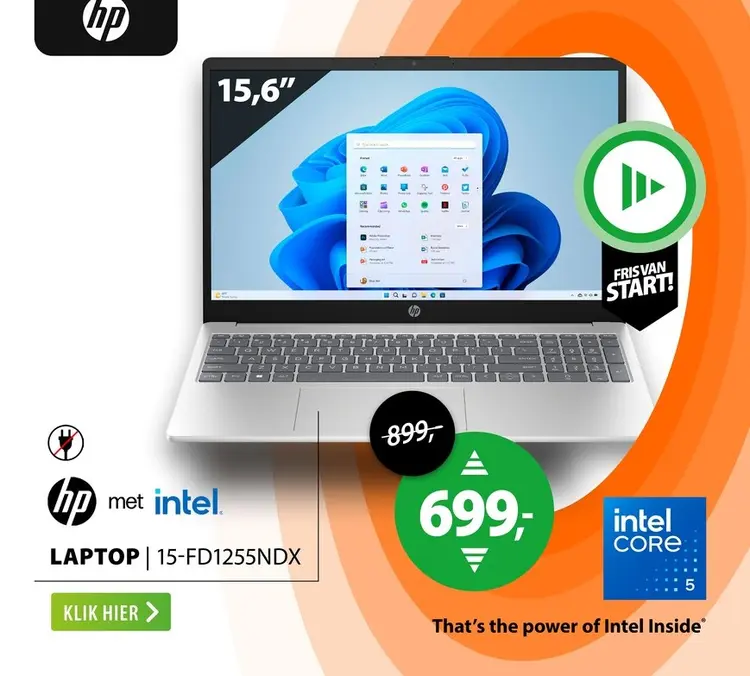 Aanbieding: HP 15-fd1255ndx