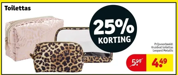 Promotie: Toilettas