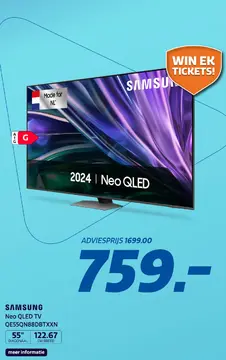 Aanbieding: Samsung 55 INCH Neo QLED 4K QN88D (2024)
