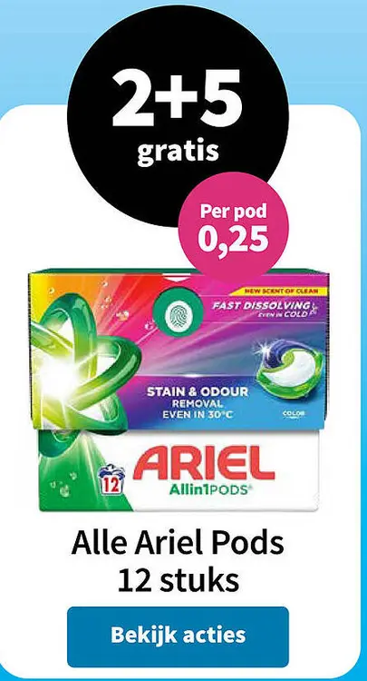 Aanbieding: Ariel Pods