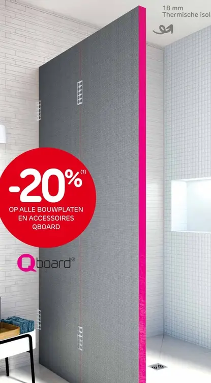 Promotie: Bouwplaten en accessoires