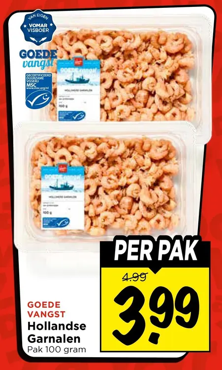 Aanbieding: Hollandse Garnalen