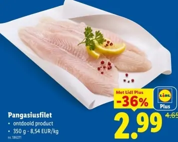 Promotie: Pangasiusfilet