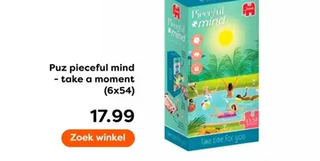 Aanbieding: Puz pieceful mind - take a moment