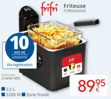 Offre: Friteuse