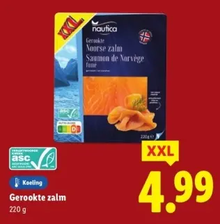 Aanbieding: Gerookte Noorse zalm