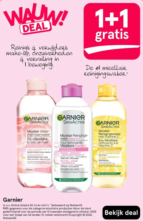 Aanbieding: Micellair reinigingswater