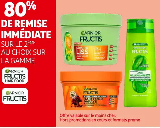 Promotie: La gamme Garnier Fructis (Hair Food)