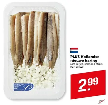 Aanbieding: PLUS Hollandse nieuwe haring