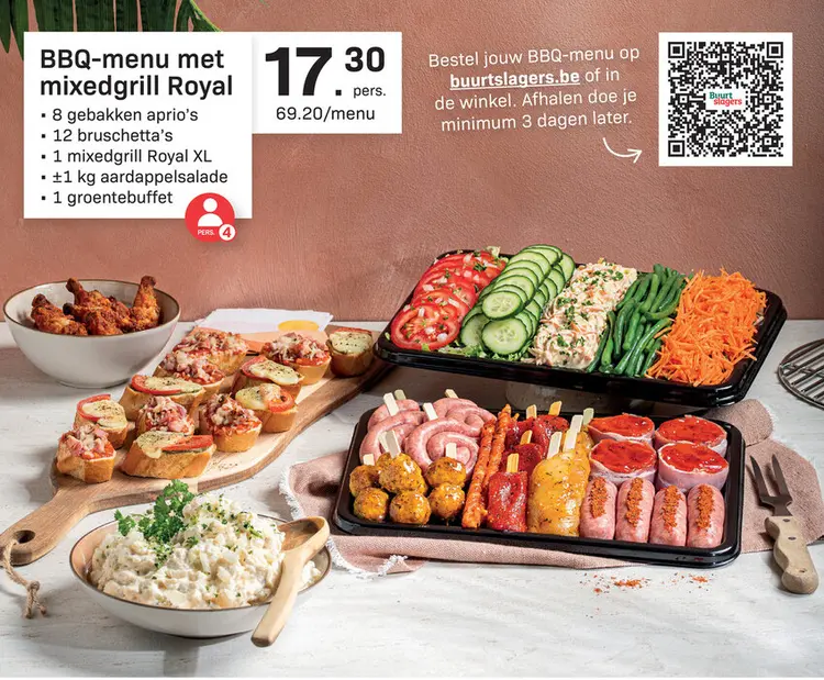 Promotie: BBQ-menu met mixedgrill Royal