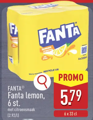 Promotie: Fanta lemon