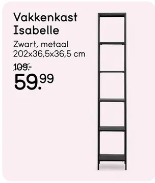 Aanbieding: Vakkenkast Isabelle