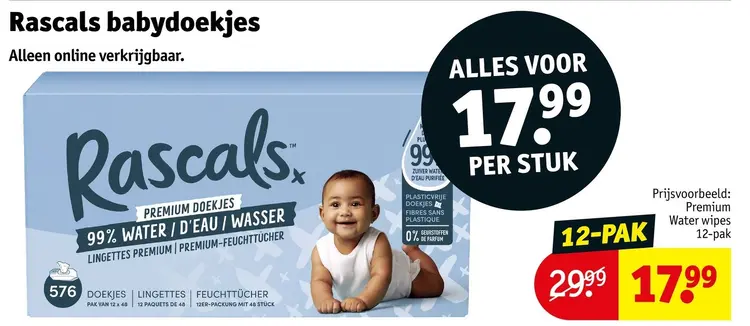 Aanbieding: babydoekjes