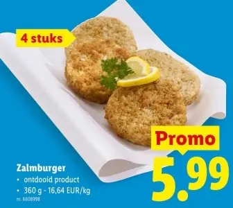 Promotie: Zalmburger