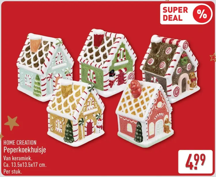 Aanbieding: Peperkoekhuisje