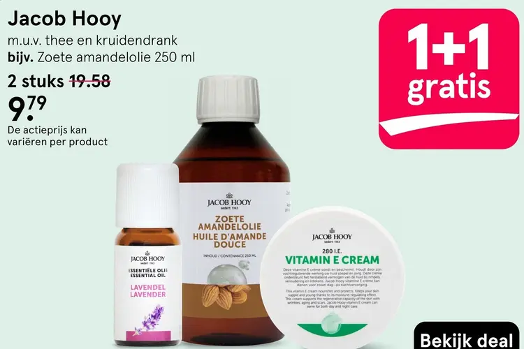 Aanbieding: Zoete amandelolie