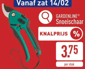 Promotie: Snoeischaar