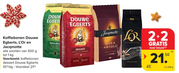 Promotie: Koffiebonen