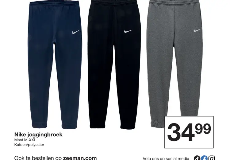 Promotie: Nike joggingbroek