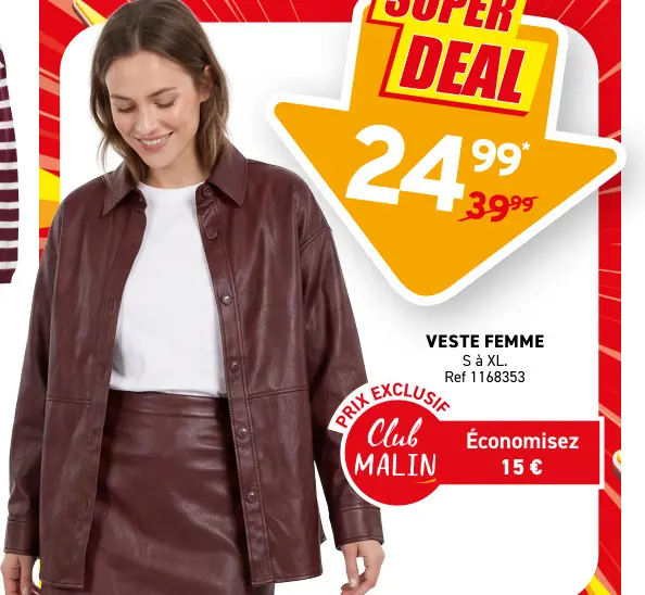 Offre: Veste
