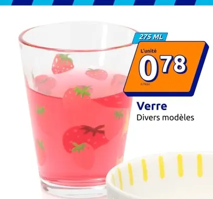 Offre: Verre