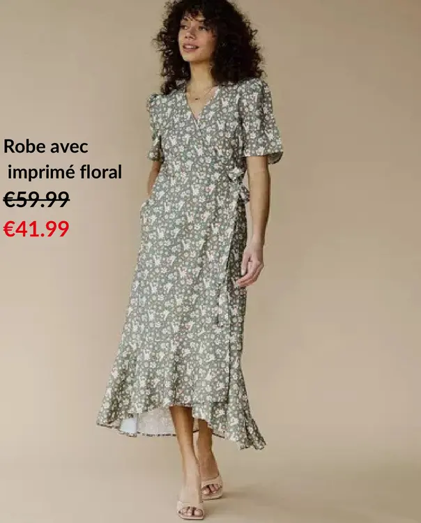 Offre: Robe avec imprimé floral