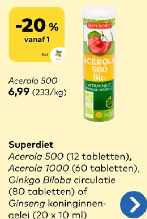 Promotie: Acerola 500