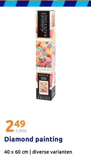 Promotie: Diamond painting