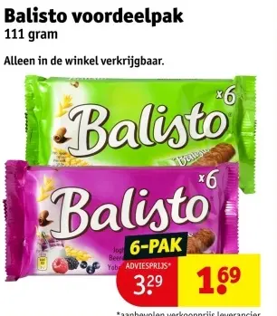 Aanbieding: Balisto voordeelpak