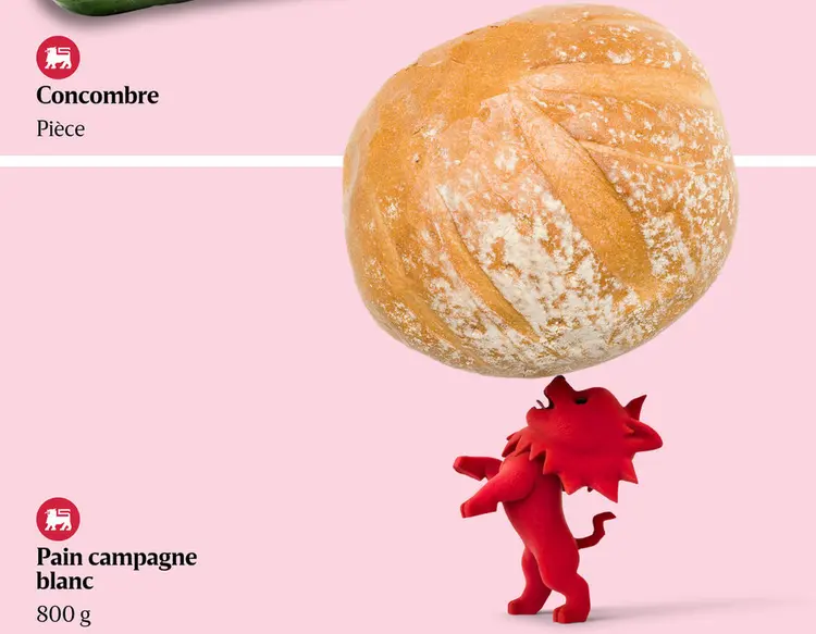 Offre: Pain campagne blanc